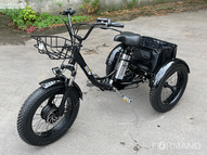 Трицикл электрический GreenCamel Трайк-F20 (R20FAT 500W 48V15Ah), Красный