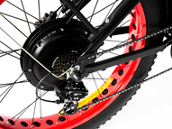 Электрофэтбайк Elbike Phantom Twix 2000 (синий)